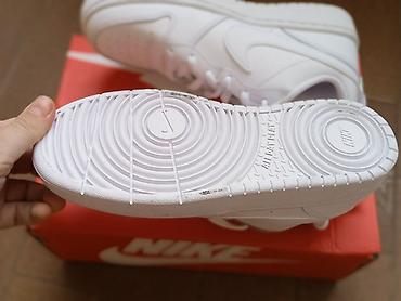 adidas papuce zenske: Nove Nike kožne, bele patike, veličine 37,5 — 2