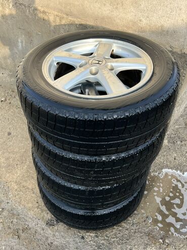 диск виндом: Колеса в сборе 215 / 60 / R 16, Зима, Б/у, Комплект, Легковые, Литые, отверстий - 4