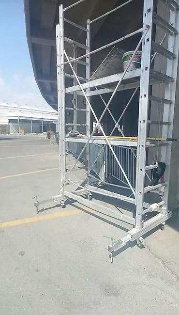 yeni xalca modelleri: Tikinti üçün iskele və mobil qüllə platformaları Məhsul təsviri: - — 1
