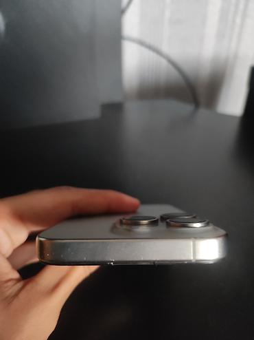 Apple iPhone: IPhone 15 Pro, Новый, 256 ГБ, Natural Titanium, 91 % — 3