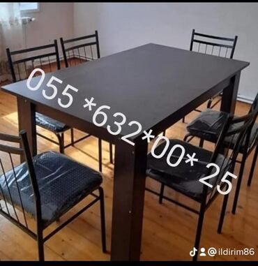 Masa və oturacaq dəstləri: Qonaq otağı üçün, Yeni, Açılmayan, Kvadrat masa -da lalafo.az — 9 Masa və oturacaq dəstləri: Qonaq otağı üçün, Yeni, Açılmayan, Kvadrat masa — 9