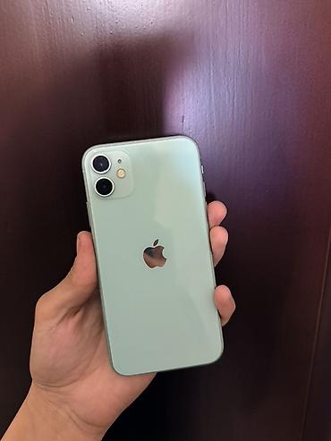 8 iphone: IPhone 11, Б/у, 128 ГБ, Зеленый, Кабель, 70 % — 1