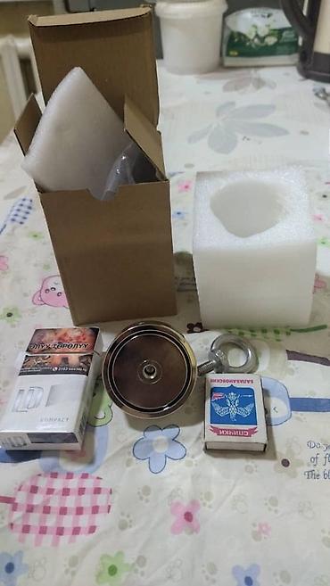 Другие товары для дома: Продаю новый неодимовый поисковый магнит, сплав NdFeb, марка — 8