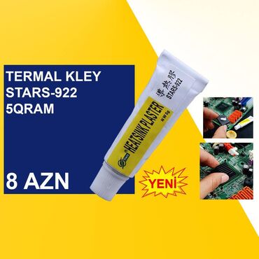 Ana platalar: Termal Yapışqan "Stars-922 5 qram" ⭐Termal Kley Stars-922 5 qram – 8