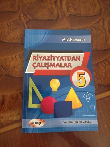 7 ci sinif kitablar: 5 ci sinif Namazov çalişma kitabi tezedir içi temizdir,ideal