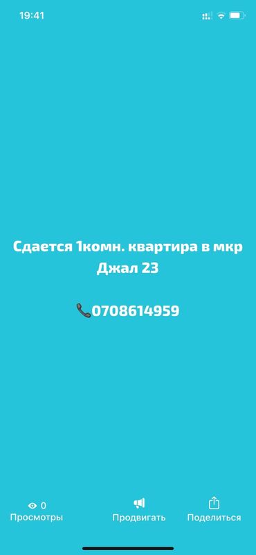 кызыл аскер квартира: 1 бөлмө, Менчик ээси, Чогуу жашоосу жок, Жарым -жартылай эмереги бар
