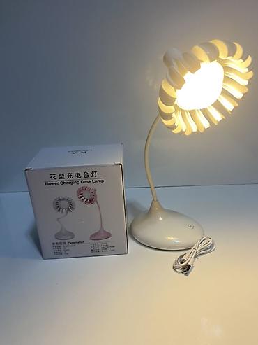 İşıqlandırma: Məhsul: Flower Charging Desk Lamp – USB ilə şarj olunan masa lampası - — 3