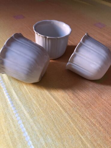 Kuhinjski setovi: Nove tri šoljice - fildžana za kafu i posuda za šećer — 3