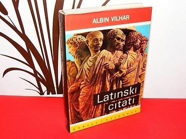 link: LATINSKI CITATI Albin Vilhar Matica srpska Novi Sad 1991 — 1