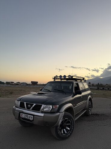 диска мерс ош: Nissan Patrol: 2002 г., 3 л, Автоматтык, Дизель, Жол тандабас
