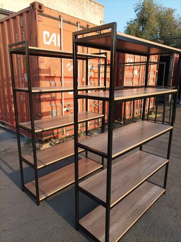 Офисные стеллажи: Офисный стеллаж, Новый, Железо — 9