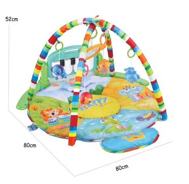 детский манеж кровать: Детский коврик Развивающий, Круглый