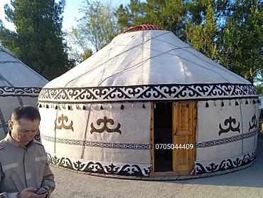 Аренда юрт: Аренда юрты, Каркас Деревянный, 80 баш, С полом, Самовар, Стол — 11
