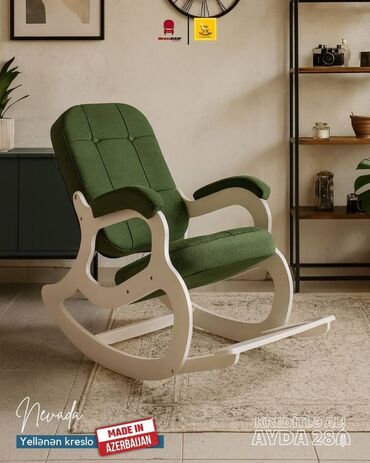 Kreslolar: Yeni, Kreslo-kaçalka, Parça, Kredit var, Şəhərdaxili pulsuz çatdırılma — 1