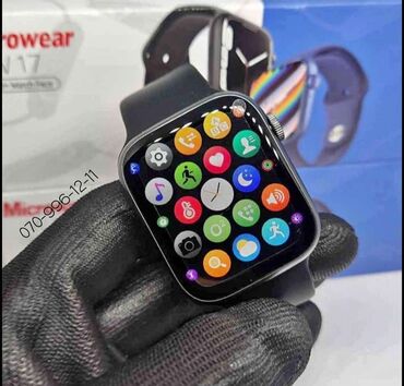 elektron tramlyor: Watch 7 Microwear w17 ⚜️ YENİ Apple Watch 7 süper copy ⚜️ 🔹İWO W17