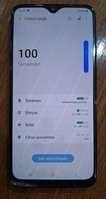 Samsung: Samsung Galaxy A50, 64 GB, rəng - Göy, Face ID