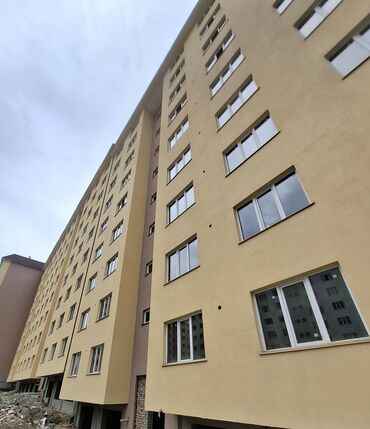 1 комнатные квартиры в рассрочку бишкек: 1 комната, 45 м², 106 серия улучшенная, 1 этаж, ПСО (под самоотделку)