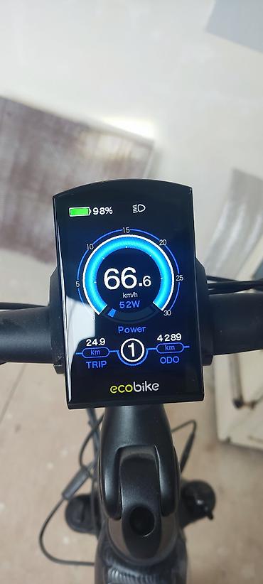 Elektrik velosipedlər: İşlənmiş Elektrik velosipedi 28", sürətlərin sayı: 10, 750 < Vt, Ünvandan götürmə — 20
