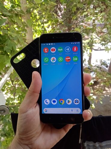 xiaomi mi 10 kontakt home: Xiaomi Mi A1, 64 GB, rəng - Qara, 
 Barmaq izi