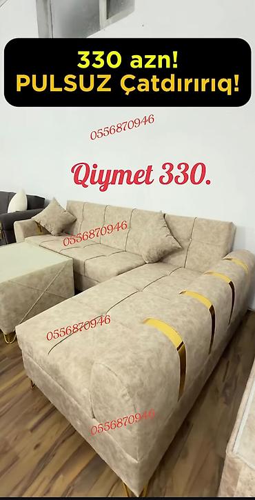 Sifarişlə divanlar: Künc divan, Qonaq otağı üçün, Parça, Bazalı, Açılan, Kitab — 4