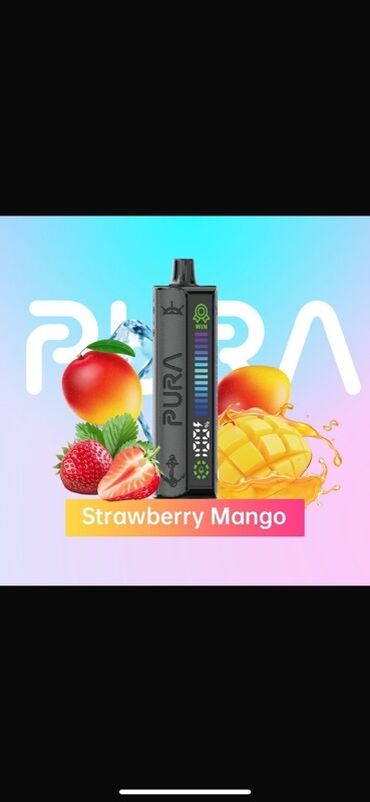 Qəlyan, vayp və aksesuarları: Pura bird disposable vape – dadlı meyvə aromaları ilə kompakt və — 2