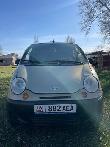 Daewoo: Daewoo Matiz: 2007 г., 0.8 л, Механика, Бензин, Хэтчбэк