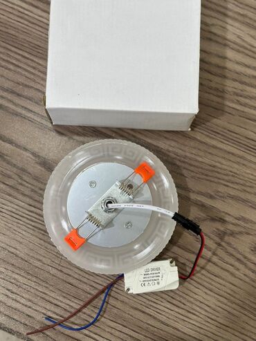 Digər işıqlandırma: 3 rəngli XRUSTAL spotlar: Anbardan birbaşa satış olduğu üçün 10 azn — 4