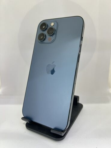 поко f6 про цена бишкек: IPhone 12 Pro, Колдонулган, 256 ГБ, Pacific Blue