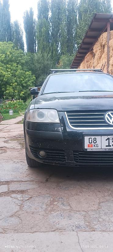 sprinter 2003: Volkswagen Passat Variant: 2001 г., 1.9 л, Механика, Дизель, Универсал — 1