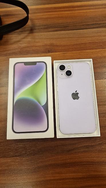 iphone 7plus: IPhone 14, 128 GB, Simsiz şarj, Face ID — 1