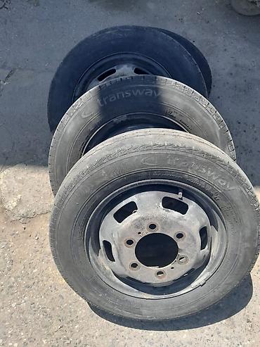 disk maşın: Lassa Transway yük/miniven təkərləri və dəmir disklər dəsti. - — 3