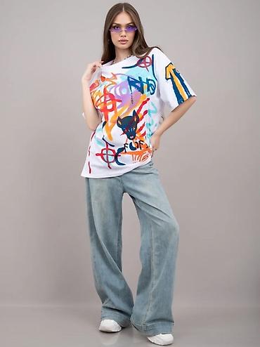 nike tech flecce: Футболка, Оверсайз, Хлопок, Новый, Стандарт — 3