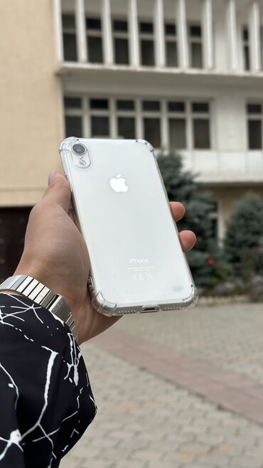 iphone xr на запчасти: IPhone Xr, Б/у, 128 ГБ, Белый, 79 %