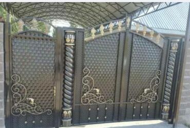 Распашные ворота: Ворота, распашные, откатные, металл России, топчаны, качели — 18