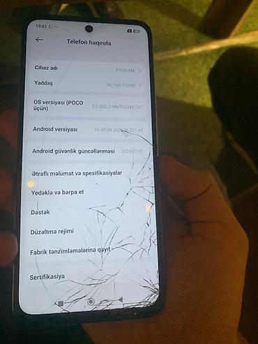 poco telefon: Poco M6, 128 GB, rəng - Ağ — 1