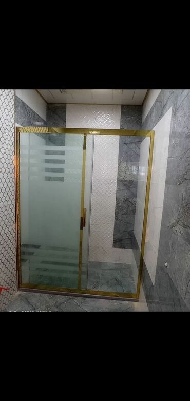 Duş kabinaları, arakəsmələr: Yeni Üstü açıq kabina, Düzbucaqlı, Pulsuz çatdırılma — 14