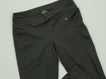 Spodnie: Spodnie M (EU 38), stan - Bardzo dobry, wzór - Jednolity kolor, kolor - Czarny