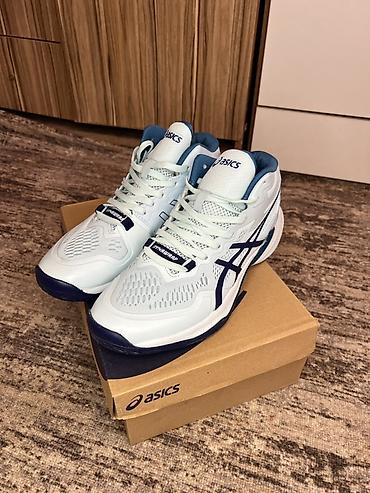 волейбольный кроссовки асикс бишкек: Мужские кроссовки, 42, Asics, Новый, цвет - Голубой, Бесплатная доставка — 5