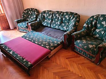 divan satılır: Divan-kravat, İşlənmiş, Açılan, Bazasız, Parça, Çatdırılma yoxdur — 5