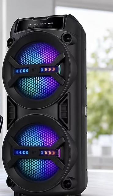karaoke ses sistemi: Portativ Bluetooth Partnyor Akustik Sistem - İki ədəd iri dinamikli — 1