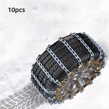 Аварийные аксессуары: Avtomobil üçün universal qar və buz zəncirləri – cüt - Yüksək — 5