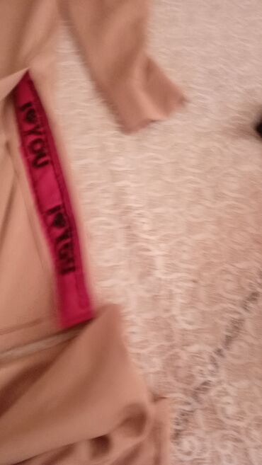 İdman geyimləri: Bej rəngli iki hissəli idman dəsti - Komplekt: uzunqol s6weatshirt və — 9