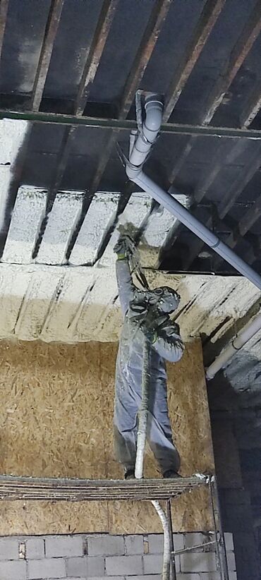 Утепление: Утепление потолоков, Утепление крыши | Утепление завода, Утепление цеха, Утепление склада Пенополиуретан Больше 6 лет опыта — 8