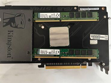 Masaüstü kompüterlər və iş stansiyaları: Asus ROG Strix rx 480 8gb ram 4x4 =8 gb AMD fx 6300 prosessor ssd