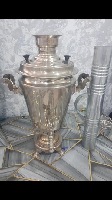 samsung soyuducular qiymeti: Məhsul: Klassik metal samovar və bacası cox az işlenib teze demek olar