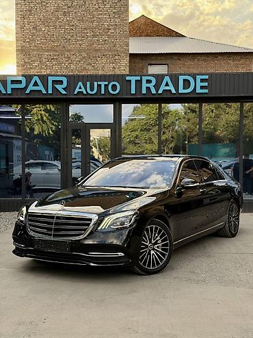 Mercedes-Benz S-Class: 2020 г., 4 л, Автомат, Бензин, Седан