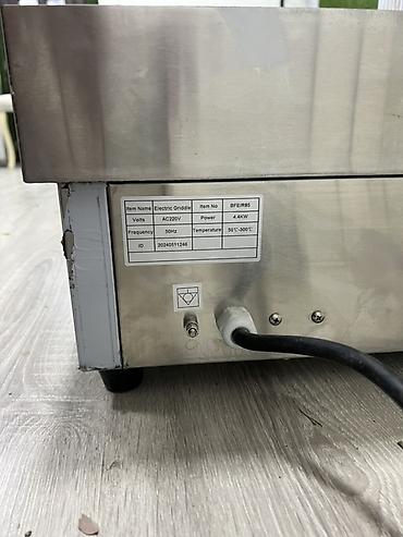 Оборудование для ресторанов, кафе: Elektrik Qril Tava (Electric Griddle) – Paslanmayan poladdan - — 3