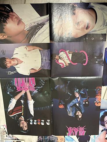 Şəkillər, tablolar: K-pop temalı poster dəsti - Çoxsəhifəli, iri formatlı posterlər — 12