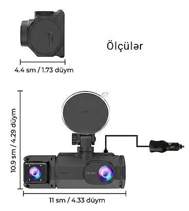 f30 dragon stop: FOXGOD avtomobil ikili kamera sistemi Xüsusiyyətlər: - İkili kamera — 2