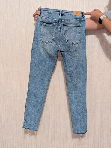 Джинсы: Джинсы, Высокая талия, S — 13